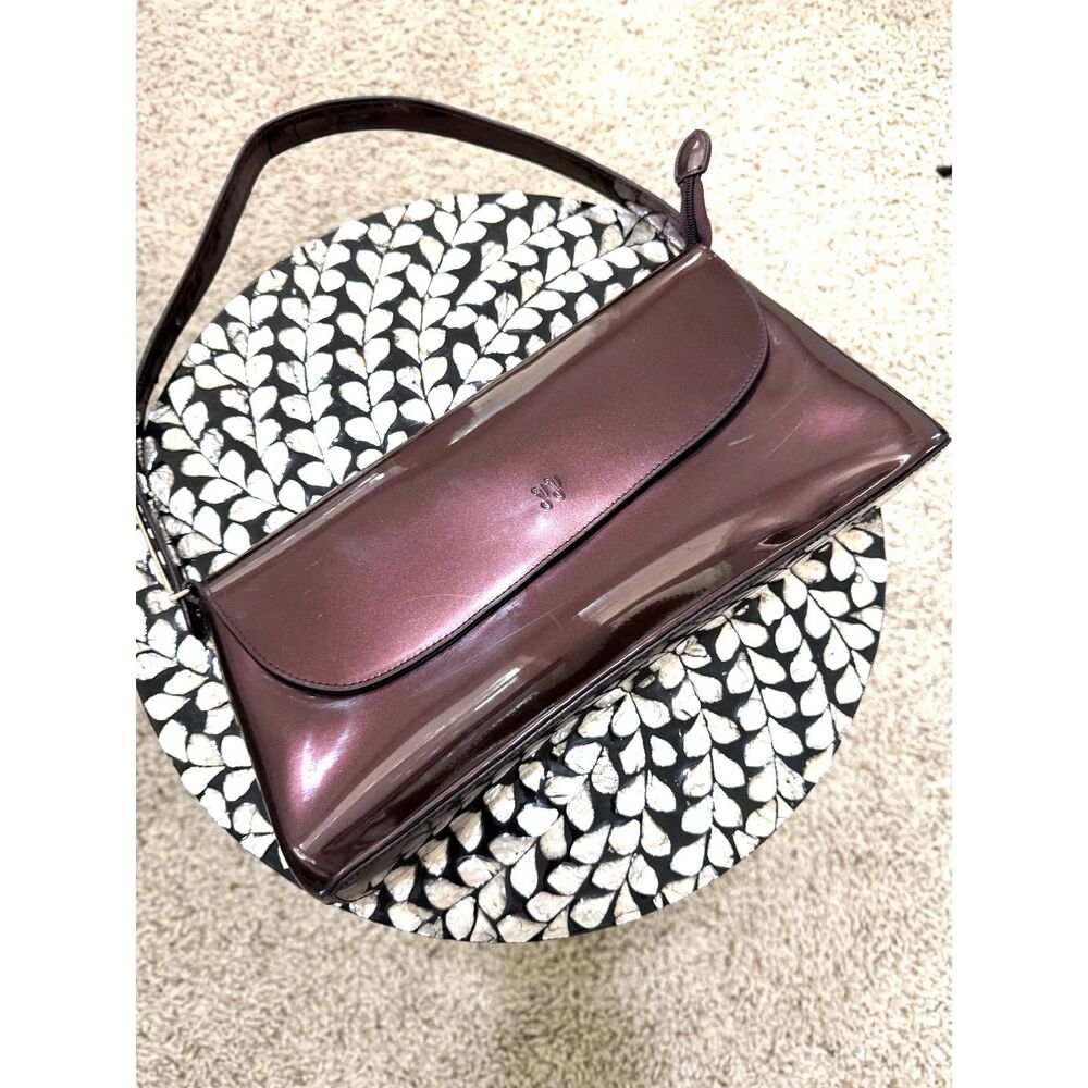 🍒 Y2K JuJu Metallic Plum Jelly Shoulder Bag / Clutch 🍒